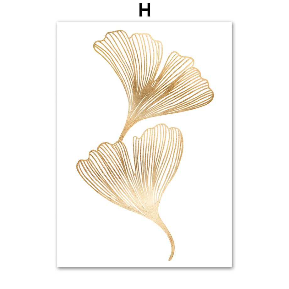 Poster Meer Pampasgras Beige Gold I Wandbilder Wohnzimmer & Schlafzimmer I  Deko Print Bilder I ohne Rahmen